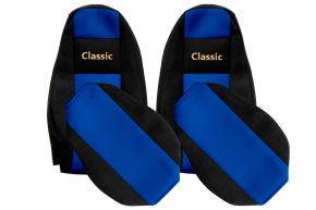 Sitzbezüge nach Maß CLASSIC für VOLVO FH 5 (ab 01.2020) - Blau