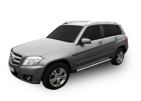 Seitliche Trittbretter für Mercedes GLK OE Style 2009-