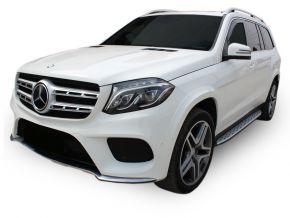 Seitliche Trittbretter für MERCEDES GL 450, 2013-