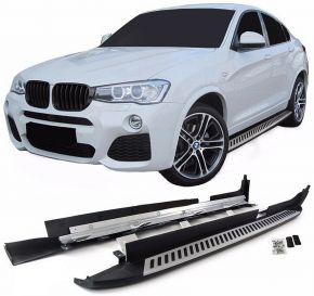 Seitliche Trittbretter für BMW X4 F26 2014-2018