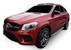 Seitliche Trittbretter für Mercedes GLE coupe 2015-2019