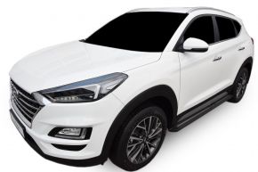 Seitliche Trittbretter für Hyundai Tucson 2015-up BLACK