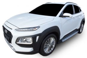 Seitliche Trittbretter für Hyundai Kona 2017-up