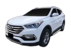 Seitliche Trittbretter für Hyundai Santa Fe 2018-up