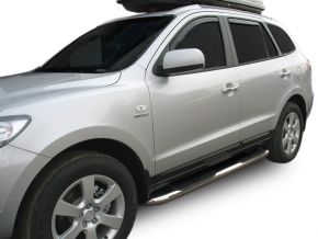 Seitlicher Edelstahlrahmen für Hyundai Santa Fe 2006-2012