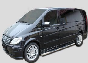 Seitlicher Edelstahlrahmen für Mercedes Vito W639 SWB 2005-2013