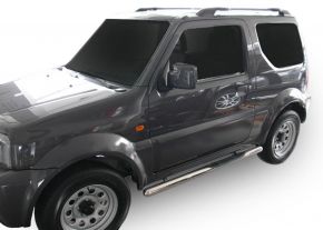 Seitlicher Edelstahlrahmen für Suzuki Jimny 1998-2018 3D