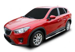 Seitlicher Edelstahlrahmen für Mazda CX-5 2012-2016