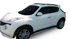 Seitlicher Edelstahlrahmen für Nissan Juke 2010-2014 / 2014-2019 60,3 mm