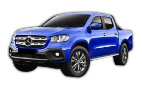 Seitlicher Edelstahlrahmen für Mercedes X-Class 2017-up