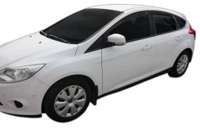 Windabweiser – SCOUTT für FORD FOCUS, L + R 2012-, vordere, 6 Stück