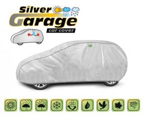 Sonnen- und Regenplane SILVER GARAGE hatchback Citroen C3 380-405 cm