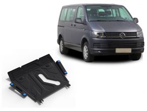 Stahlmotorabdeckung und Getriebeschutz für Volkswagen  T5 (Caravelle; Multivan; Transporter) passt für alle Motoren 2003-2010, 2010-2015, 2015-