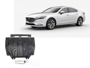 Stahlmotorabdeckung und Getriebeschutz für Mazda 6 1,8; 2,0; 2,5 2015-