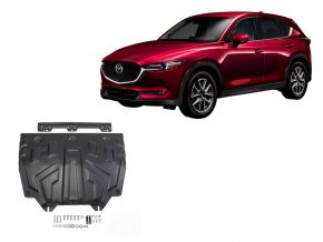 Stahlmotorabdeckung und Getriebeschutz für Mazda CX-5 2,0; 2,5; 2,2D 2017-