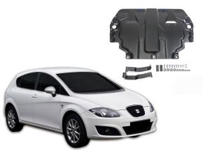 Stahlmotorabdeckung und Getriebeschutz für Seat Leon 1,6; 2,0TDI 2005-2013