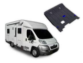 Stahlmotorabdeckung und Getriebeschutz für Peugeot  Boxer Caravan passt für alle Motoren 2006-2014