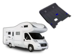 Stahlmotorabdeckung und Getriebeschutz für Fiat Ducato Caravan passt für alle Motoren 2006-2014