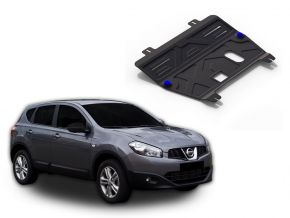 Stahlmotorabdeckung und Getriebeschutz für Nissan  Qashqai 1,6; 2,0 2006-2014