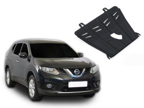 Stahlmotorabdeckung und Getriebeschutz für Nissan X-Trail T32 2,0; 2,5 2015