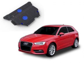 Stahlmotorabdeckung und Getriebeschutz für Audi A3 FWD/4WD 1,2TSI; FWD/4WD 1,4TFSI; FWD/4WD 1,8TFSI; FWD/4WD 1,8TSI 2012-