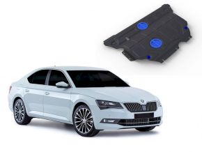 Stahlmotorabdeckung und Getriebeschutz für Skoda Superb FWD/4WD 1,4TSI; FWD/4WD 1,8TSI; FWD/4WD 2,0TSI 2015-