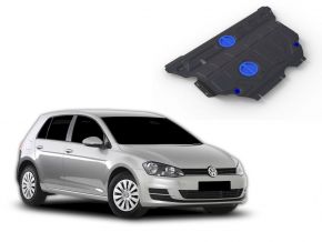 Stahlmotorabdeckung und Getriebeschutz für Volkswagen Golf VII 1,2TFSI; 1,4TFSI (122hp) 2013-