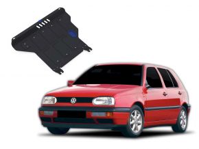 Stahlmotorabdeckung und Getriebeschutz für Volkswagen Golf III  MT 1,4; 1,6; 1,8; 2,0; 1,9TD 1991-1997