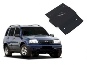 Stahlmotorabdeckung und Getriebeschutz für Chevrolet Tracker passt für alle Motoren 1998-2004