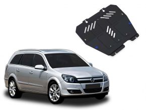 Stahlmotorabdeckung und Getriebeschutz für Opel Astra 1,4; 1,6; 1,8 2004-2009