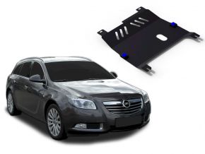 Stahlmotorabdeckung und Getriebeschutz für Opel Insignia 2WD 1,6; 2WD 1,8; 2WD 2,0 nur für die angegebene Motorisierung! 2009-2016