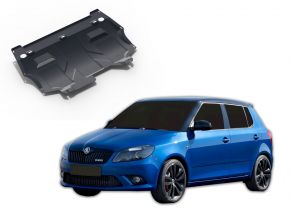 Stahlmotorabdeckung und Getriebeschutz für Skoda Fabia RS 1,4TSI 2010-2015