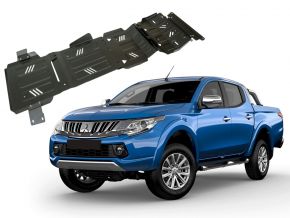 Stahlabdeckung des kompletten Fahrgestells für MITSUBISHI L200 passt für alle Motoren 2015-2019