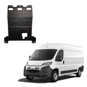 Stahl-Unterfahrschutz für Motor, Getriebe und Kühler für Fiat Ducato geeignet für alle Motorisierungen 2024-
