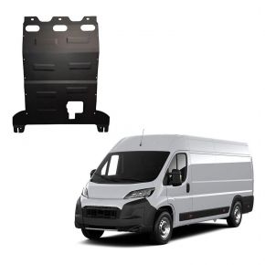 Stahl-Unterfahrschutz für Motor, Getriebe und Kühler für Toyota ProAce Max geeignet für alle Motorisierungen 2024-
