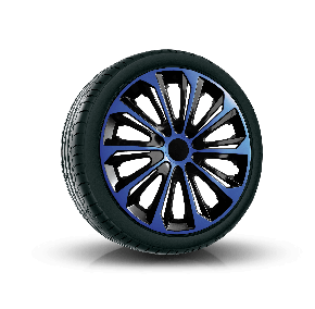 RADKAPPEN FÜR RENAULT 14", STRONG DUOCOLOR BLAU-SCHWARZ 4 Stück