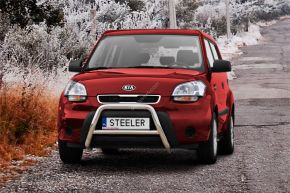 Frontbügel Frontschutzbügel Bullbar Steeler für KIA SOUL 2008-2013 Modell A