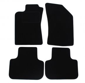 Velours Autofußmatten nach Maß für Alfa Romeo 147 2001-2010 (4 Stück)