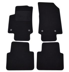 Velours Autofußmatten nach Maß für Citroen C3 Aircross 2017-2024 (4 Stück)