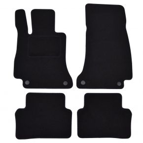 Velours Autofußmatten nach Maß für Mercedes GLE W213 2017-2023 (4 Stück)