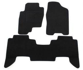 Velours Autofußmatten nach Maß für Nissan Pathfinder 2005-2012 (3 Stück)