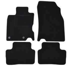 Velours Autofußmatten nach Maß für Renault Kadjar 2015- (4 Stück)