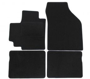 Velours Autofußmatten nach Maß für Suzuki Celerio 2015-2021 (4 Stück)