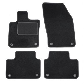 Velours Autofußmatten nach Maß für Volvo V90 2018- (4 Stück)