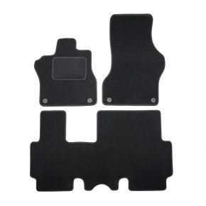 Velours Autofußmatten nach Maß für Volkswagen ID.Buzz 2022- Van (3 Stück)