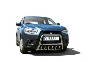 Frontbügel Frontschutzbügel Bullbar Steeler für Mitsubishi ASX 2010-2013 Modell G