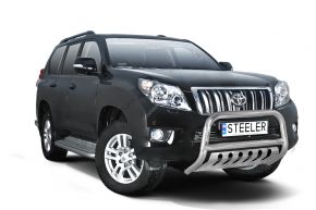 Frontbügel Frontschutzbügel Bullbar Steeler für Toyota Land Cruiser 150 2010-2013 Modell S