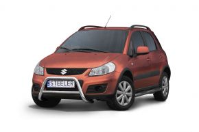 Frontbügel Frontschutzbügel Bullbar Steeler für Suzuki SX4 2006-2013 Modell A