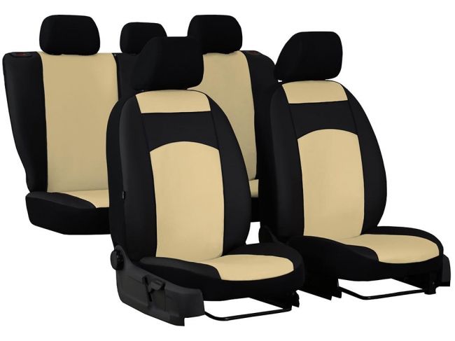 Sitzbezüge passend für Renault Master (Model: Pilot - Beige)