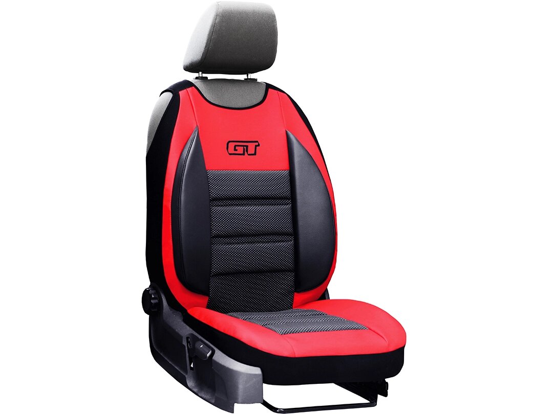 Ergonomische Autositzauflage GT Ergonomic rot